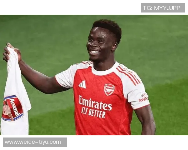 萨卡庆祝英超百球参与里程碑渴望更高成就展现强烈斗志